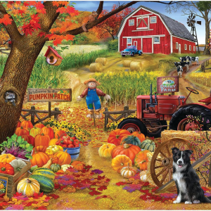 RoseArt - Chris Bigelow - Fall Harvest - 1000 Piece Jigsaw Puzzle for Adults